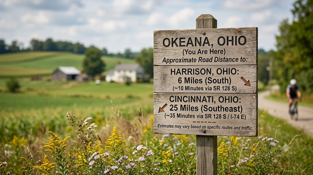Okeana Ohio Location Guide